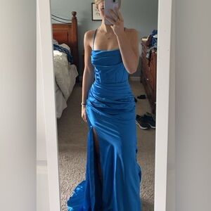Blue Prom Dress